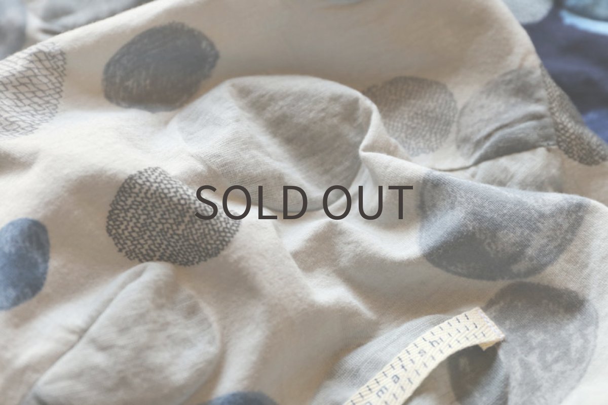 画像5: リップルニット水玉（フロスティグレー）ノースリーブのみ (5)