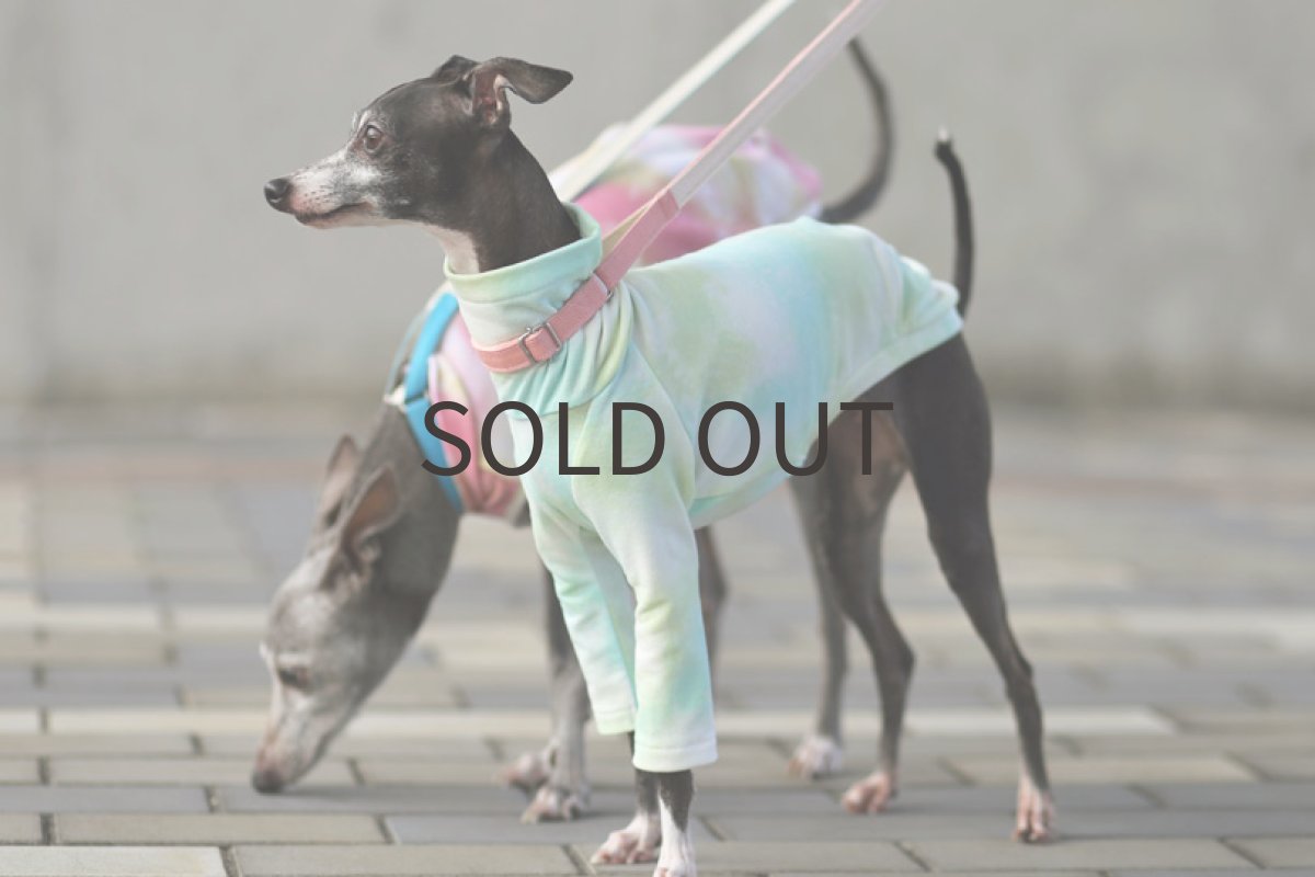 画像2: タイダイ風ニット（ライム） (2)