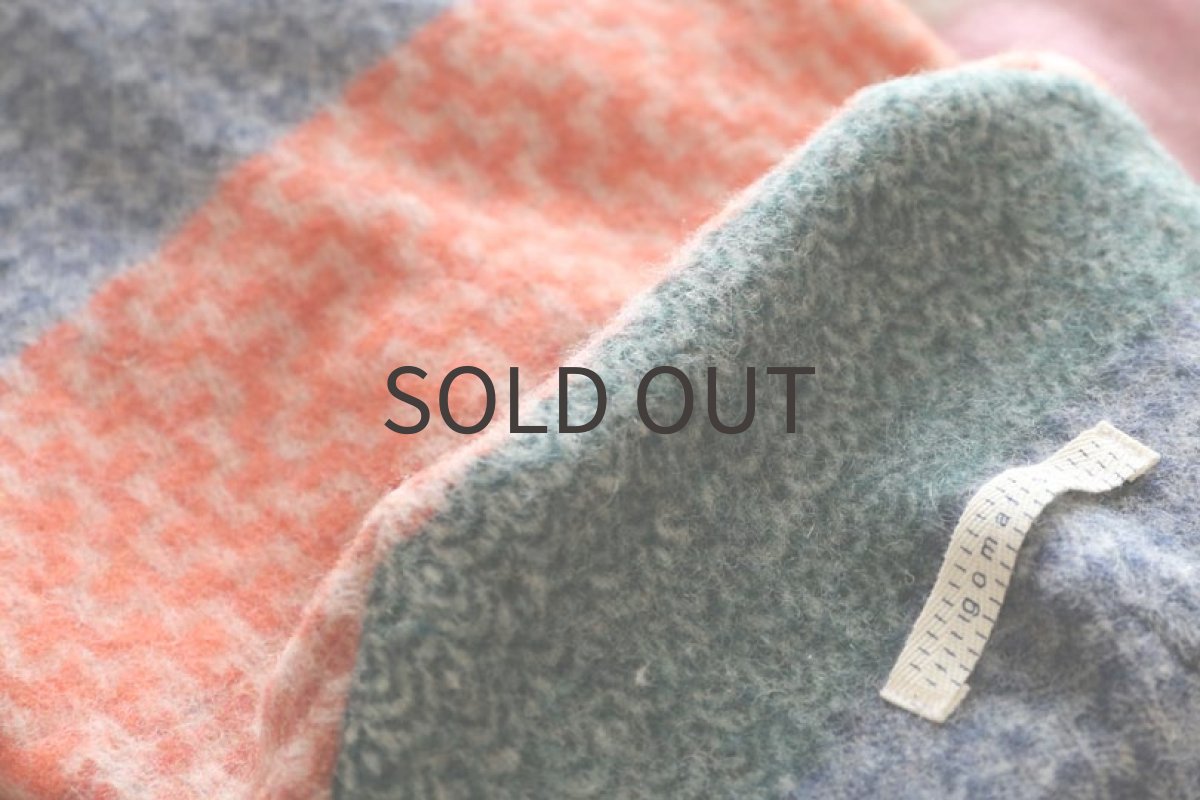 画像5: ウール和柄（柿色） (5)