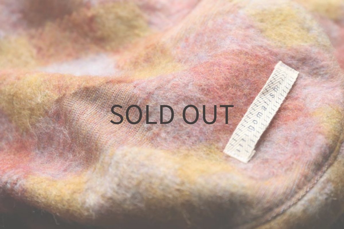 画像6: ウール混シャギーニット（ラズベリー） (6)