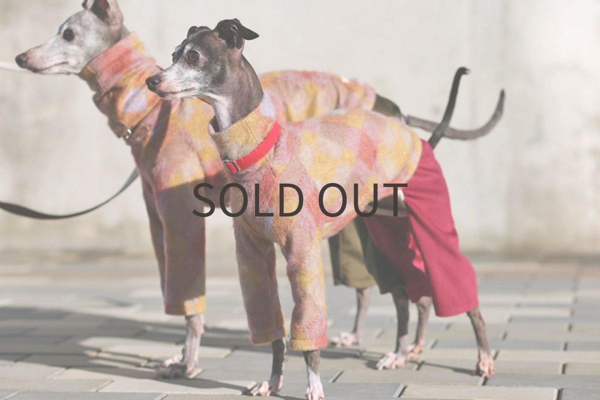 画像5: ウール混シャギーニット（ラズベリー） (5)