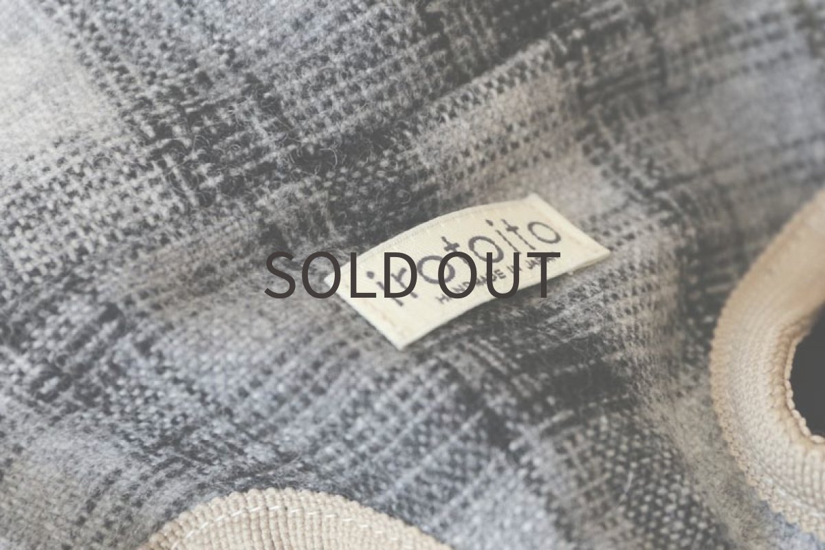 画像6: 【背開きベスト】エターミンチェック (6)