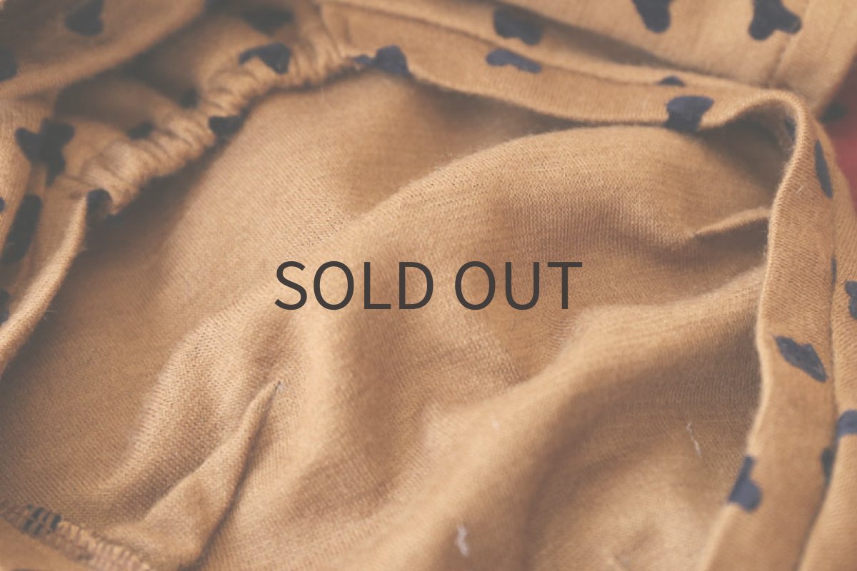 画像6: フロッキープリント（キャメル）〜Lサイズまで (6)