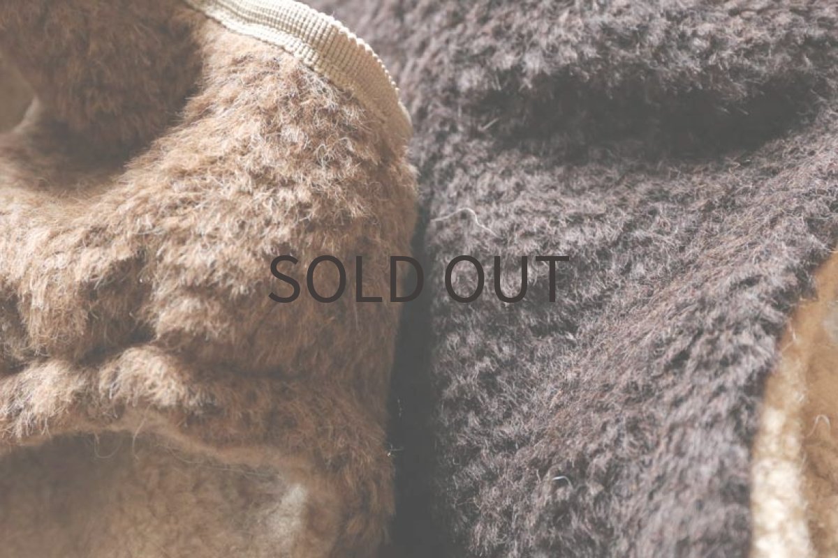 画像9: アルパカシャギーカットのベスト（マロン）〜Lサイズまで (9)