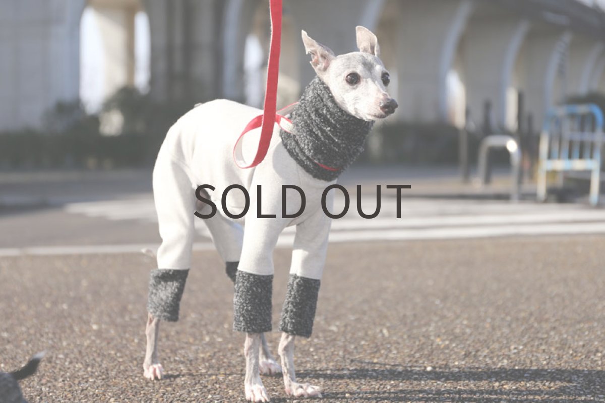 画像2: ループツイード切り替え（ライトグレー） (2)