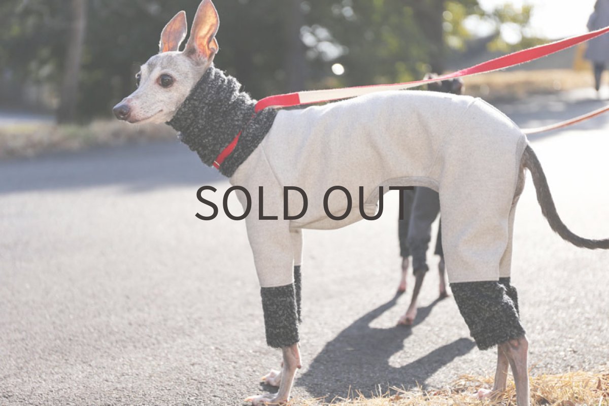 画像5: ループツイード切り替え（ライトグレー） (5)