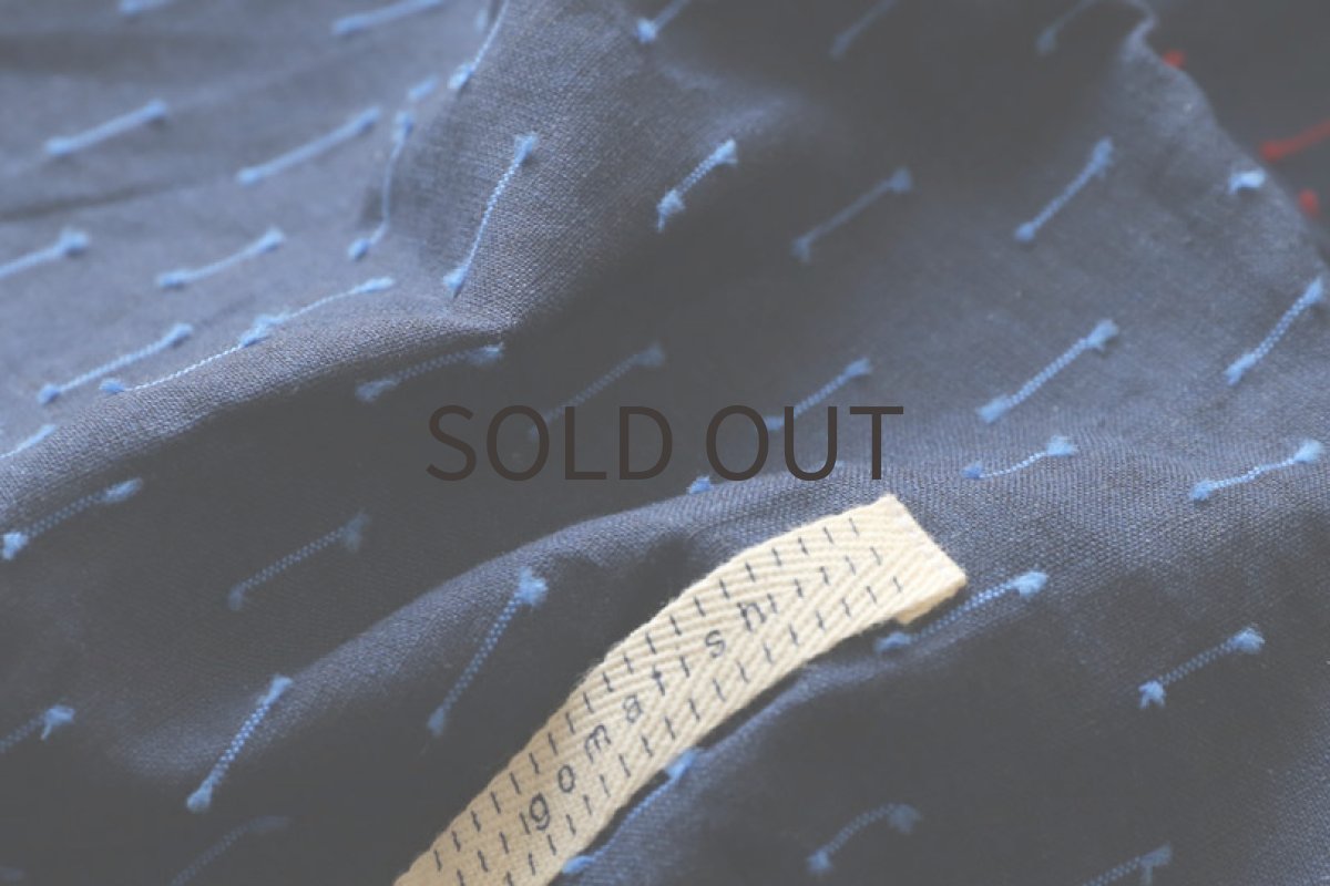 画像6: イタリー製リネンコットン（ブルー）〜Sサイズまで (6)