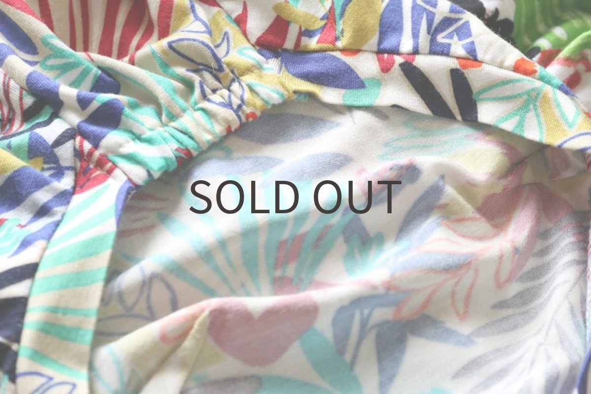 画像8: Italy製プリント（レトロ）〜Mサイズまで、ノースリーブのみ (8)