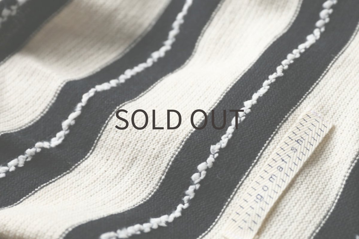 画像6: 飾り糸のボーダーニット 〜MLサイズ、ノースリーブまで (6)