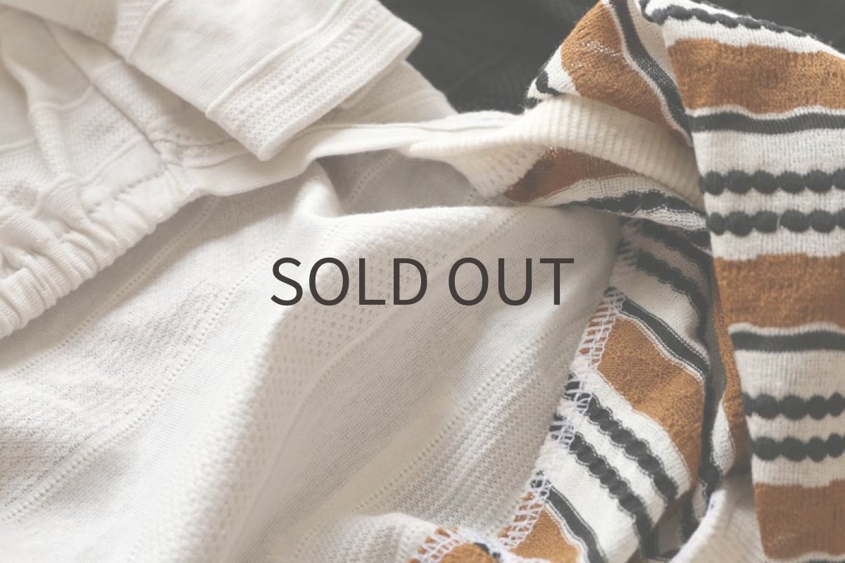 画像5: タックジャガードロンパース（ライトグレー） (5)