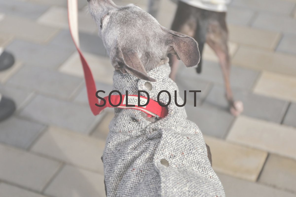 画像5: 【背開き】ツイードベスト（ブロンズブラウン）〜LLサイズ一着のみ (5)