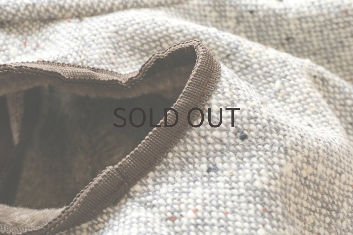 画像7: 【背開き】ツイードベスト（ブロンズブラウン）〜LLサイズ一着のみ (7)