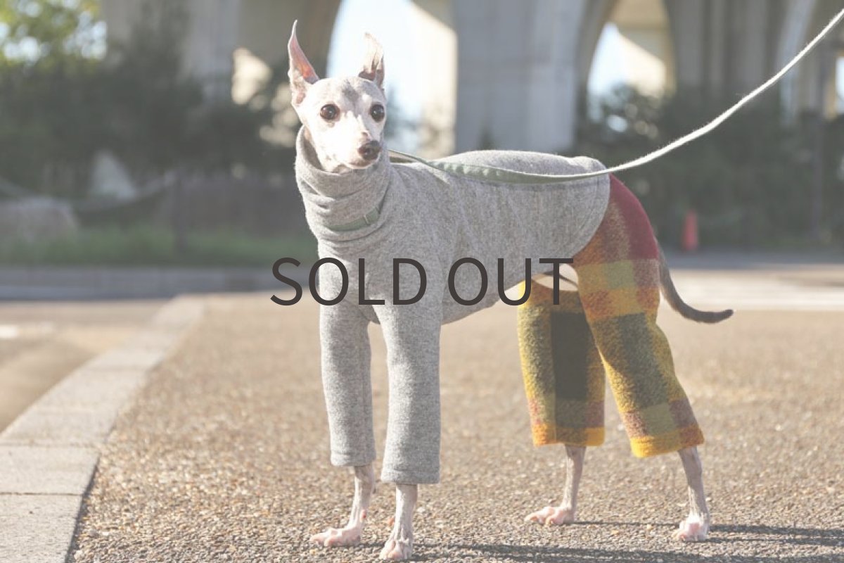 画像4: しっかり肉厚ウール混ロンパース 〜LLサイズまで (4)