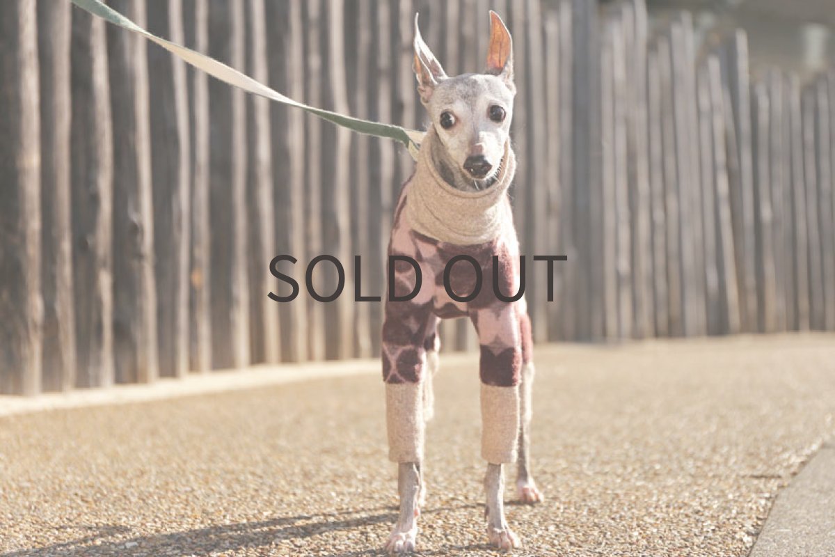 画像2: 起毛パイルの切り替えロンパ（ワイン）〜Lサイズまで (2)