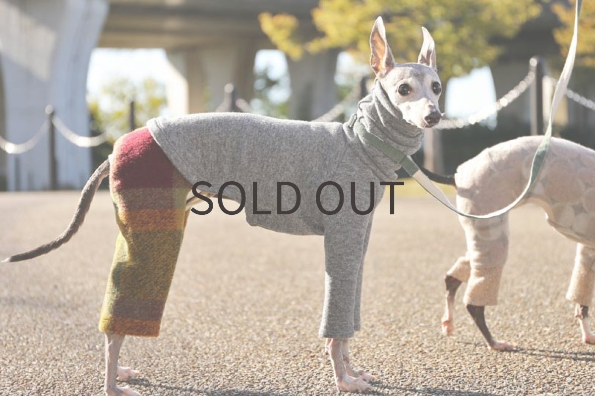 画像5: しっかり肉厚ウール混ロンパース 〜LLサイズまで (5)