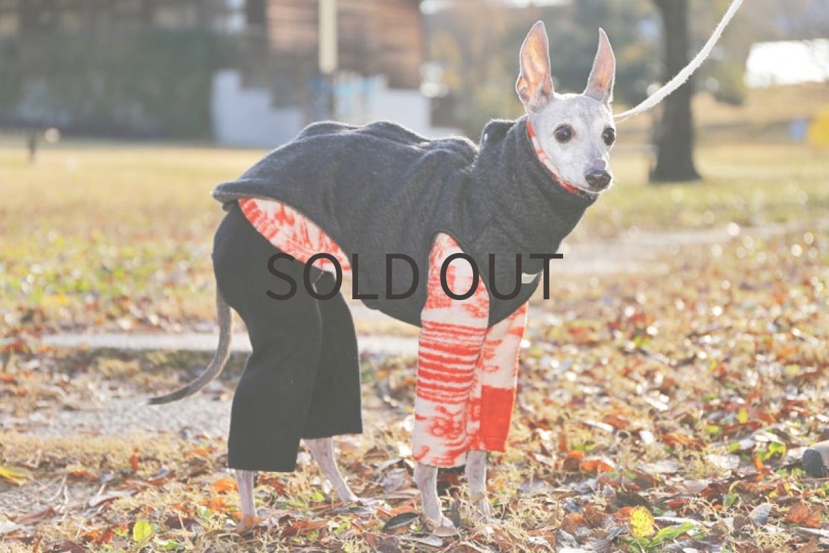 画像2: 【背開き】アルパカビーバーのベスト (2)