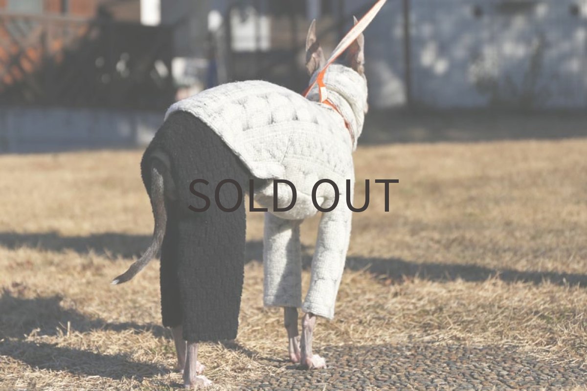 画像5: もこもこジャガードロンパース 〜MLサイズまで (5)