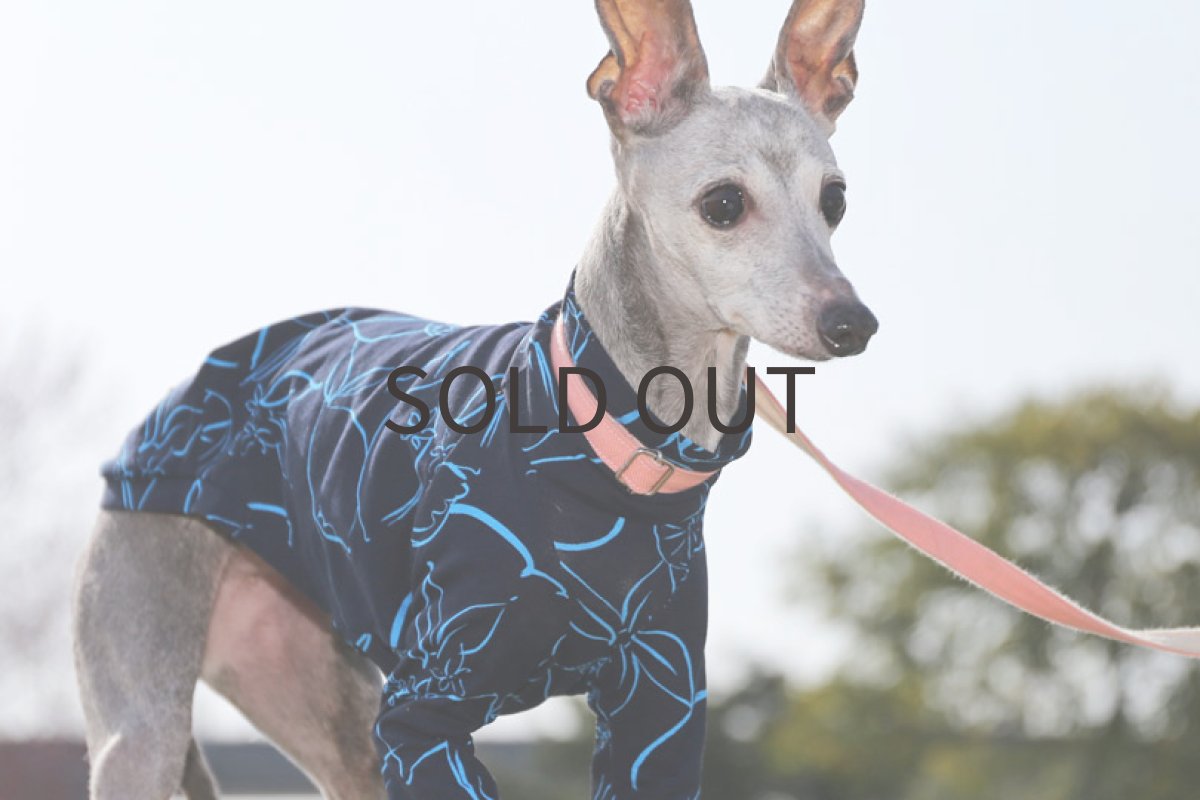 画像2: 【レモン】ドローイング（ネイビー） (2)