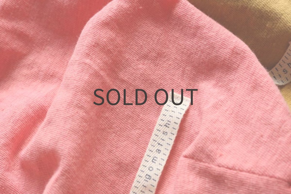 画像6: 【SALE!!】ネップ混コットンニット（オレンジピンク） Sサイズ (6)