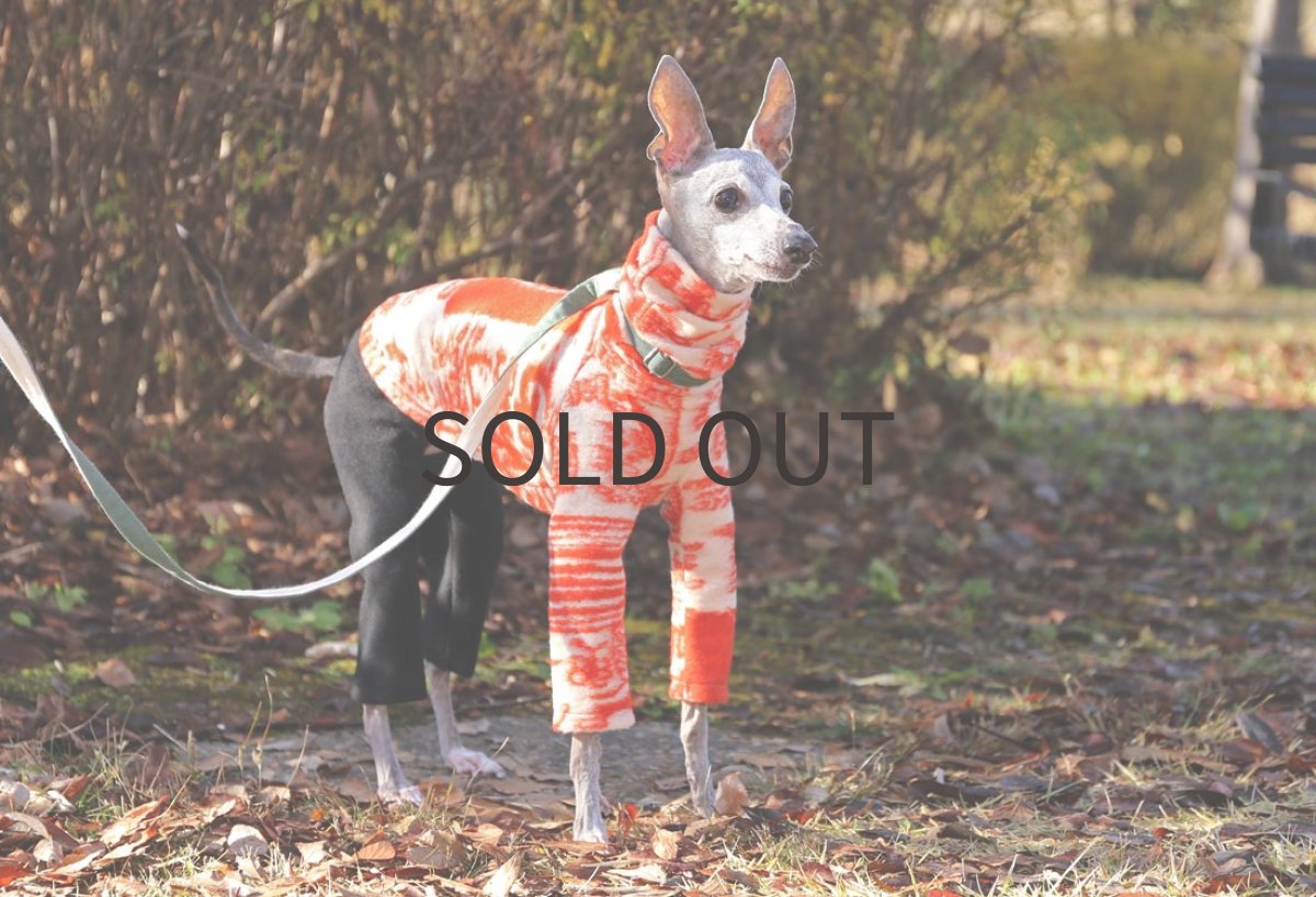 画像4: アートポスター柄ウールジャガード(アイボリー)〜LLサイズまで (4)