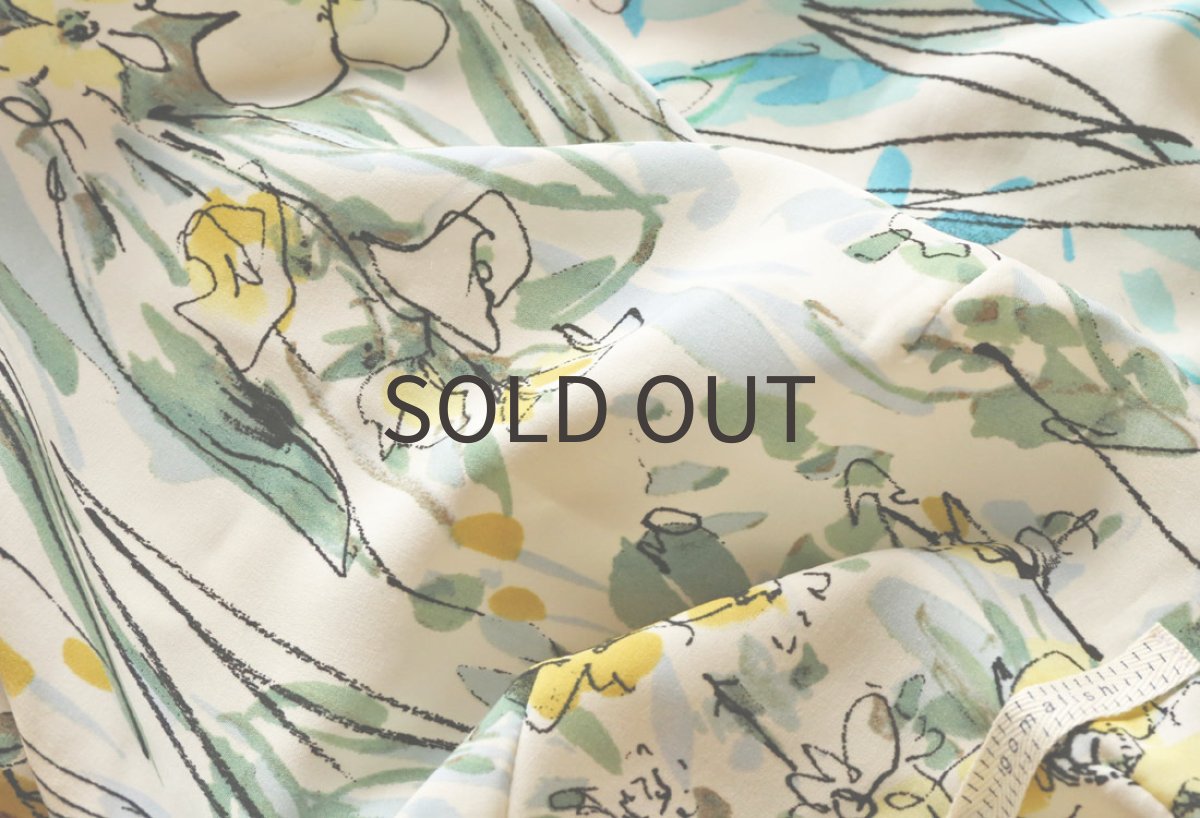 画像6: 水彩エステルブロード（シャンパン） (6)