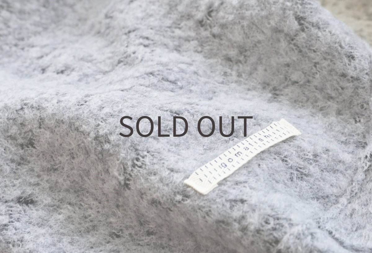 画像6: ウールループ＆スライバーチェック（ライトグレー）〜MSサイズまで (6)