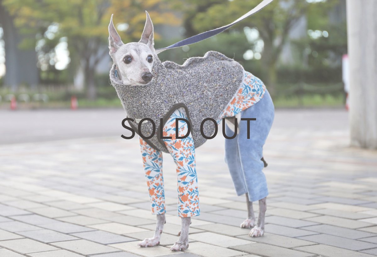 画像9: 【背開き】【リバーシブル】BISHUカラーネップツイード(ブラック) (9)