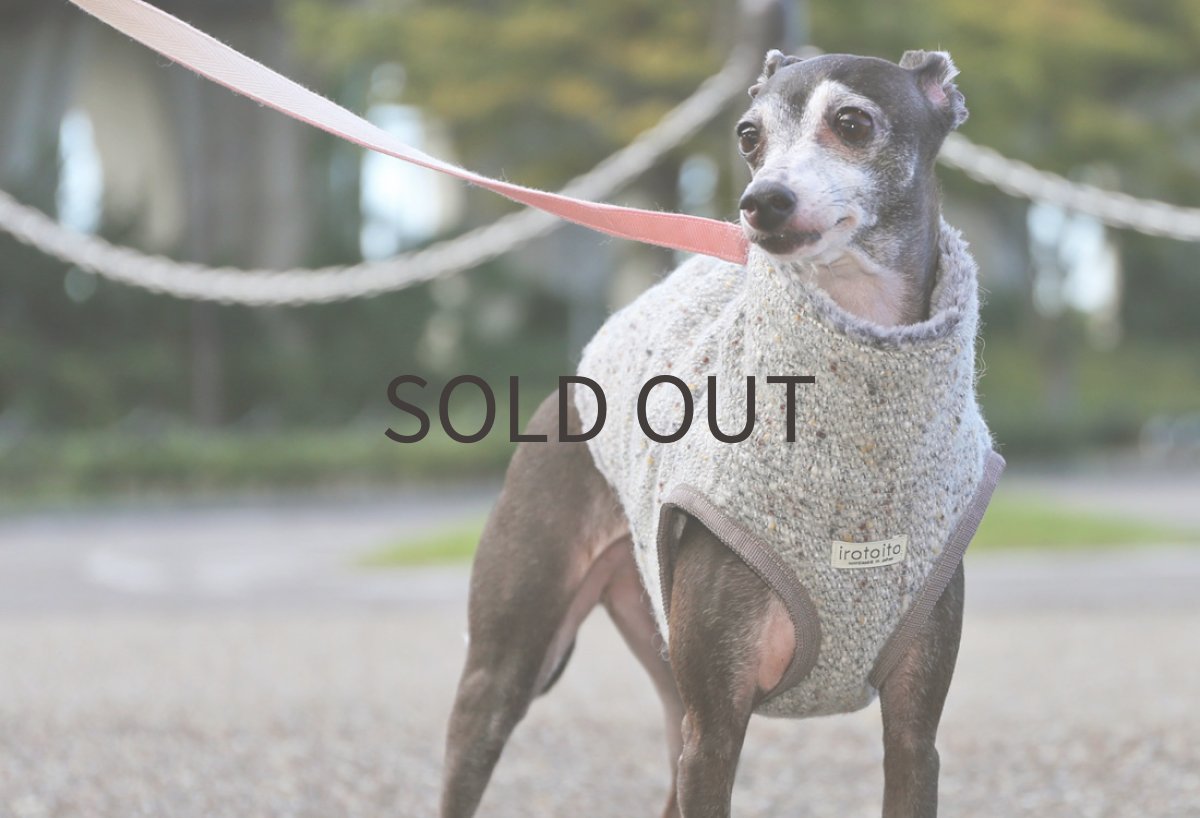 画像8: 【背開き】【リバーシブル】BISHUカラーネップツイード(パウダーブルー) (8)