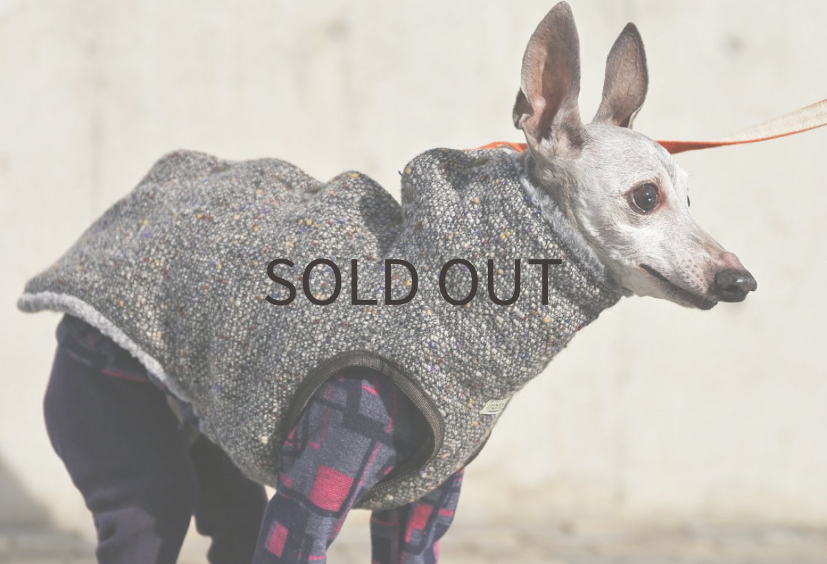 画像3: BISHUカラーネップベスト(ブラック)〜Sサイズまで (3)