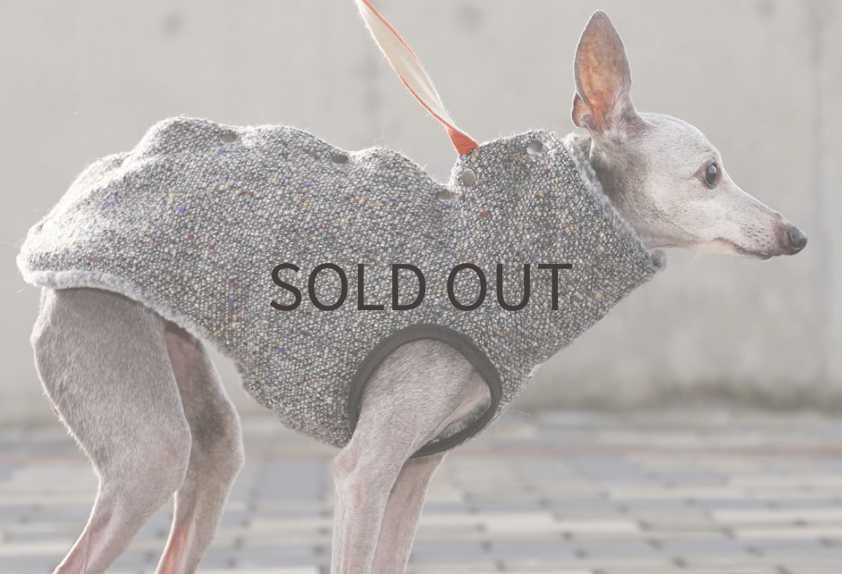 画像5: BISHUカラーネップベスト(ブラック)〜Sサイズまで (5)