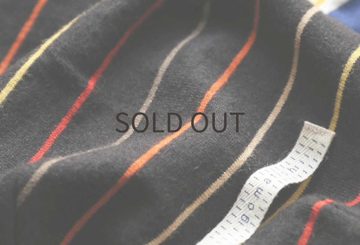 画像6: コットンピンボーダー（ブラック）〜ノースリーブまで (6)