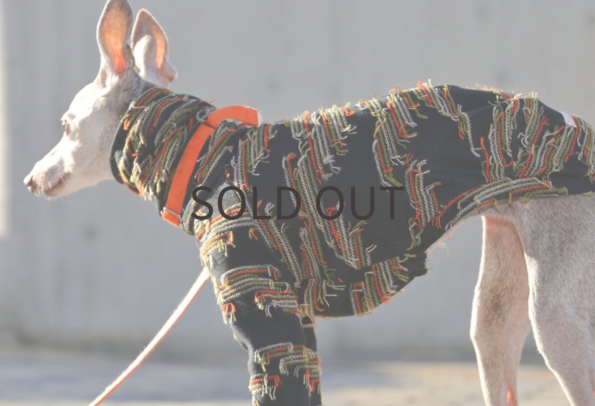 画像3: 【尾州】飾りジャガードニット（ブラック）〜Mサイズまで (3)