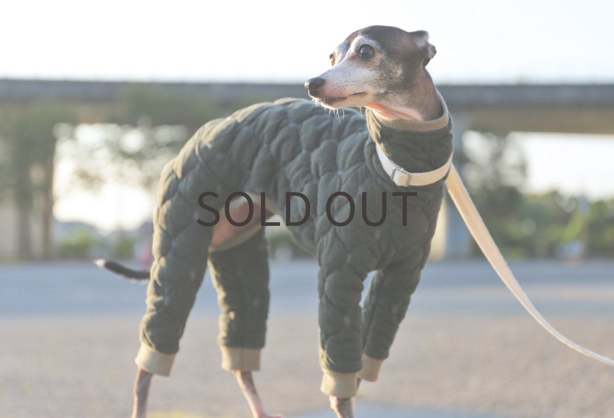 画像4: 【完成品】ひょうたんキルト（オリーブ） (4)