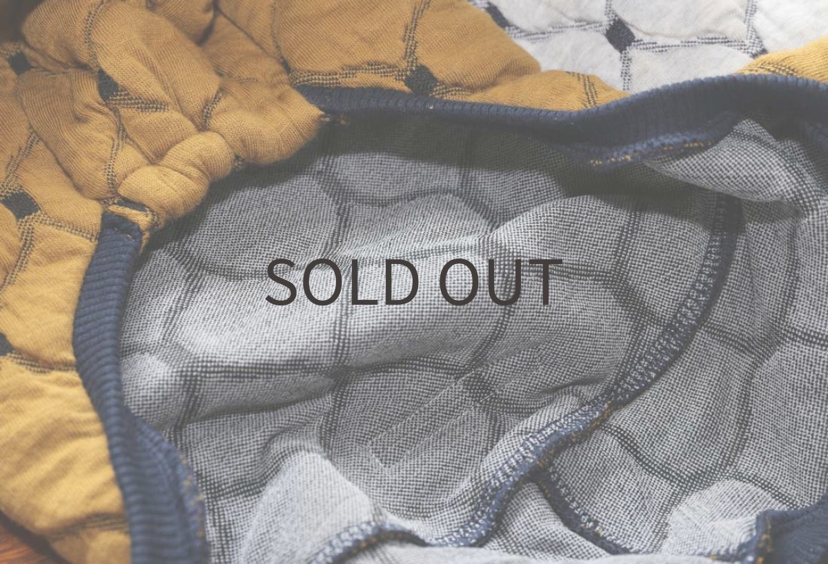 画像9: 【完成品】ひょうたんキルト（キャメル） (9)