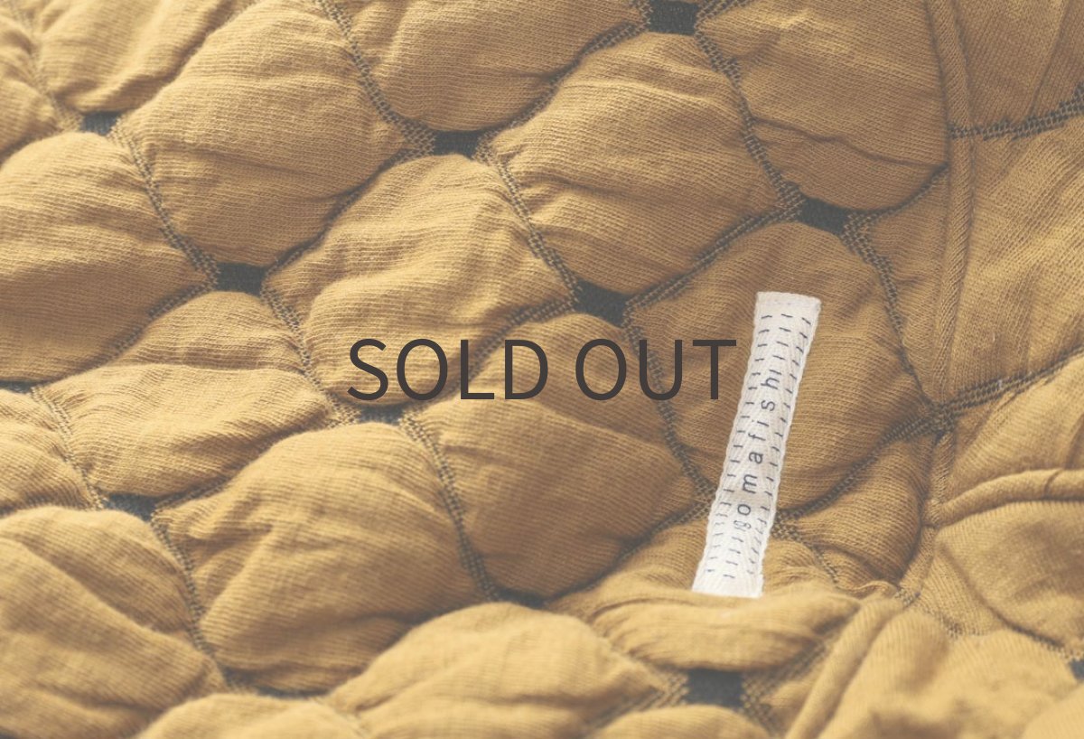 画像8: 【完成品】ひょうたんキルト（キャメル） (8)