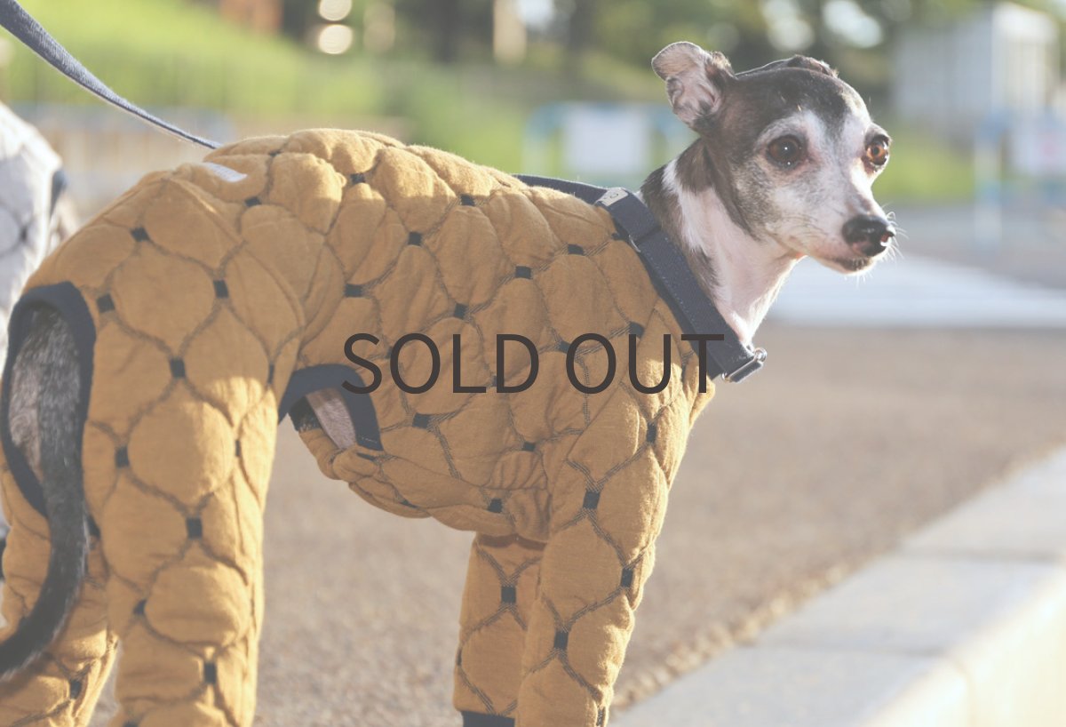 画像3: 【完成品】ひょうたんキルト（キャメル） (3)