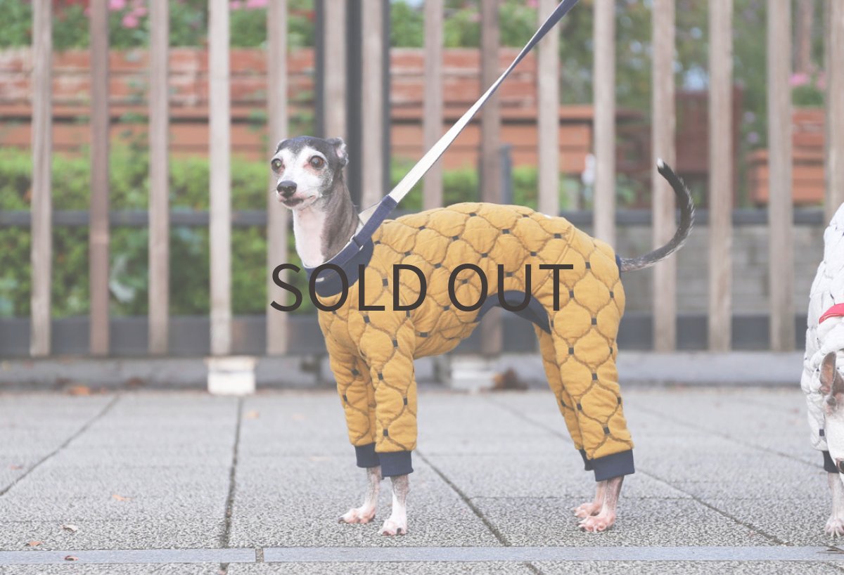 画像5: 【完成品】ひょうたんキルト（キャメル） (5)