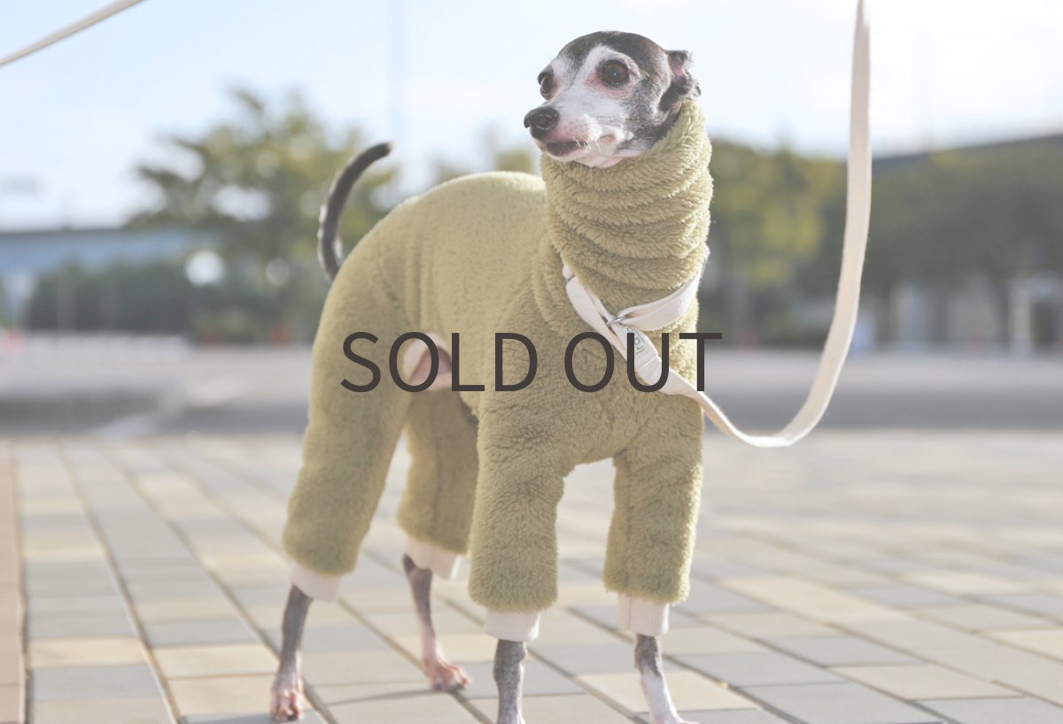 画像4: フワボア（うぐいすカーキ）〜サイズ限定 (4)