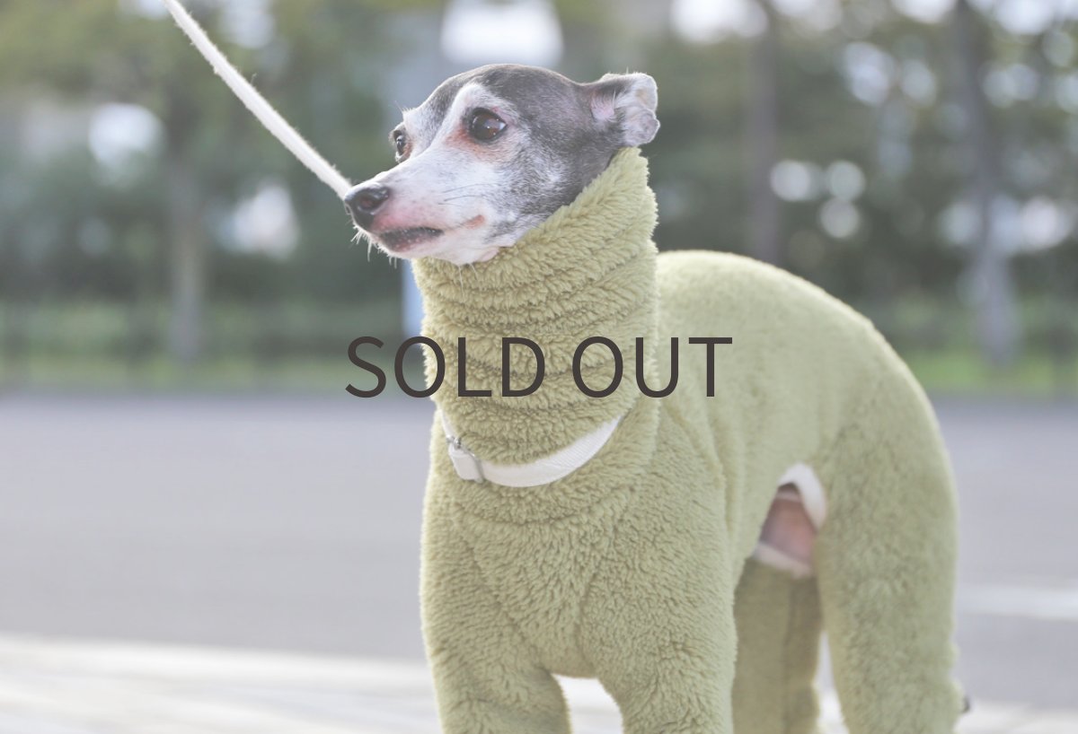 画像6: フワボア（うぐいすカーキ）〜サイズ限定 (6)