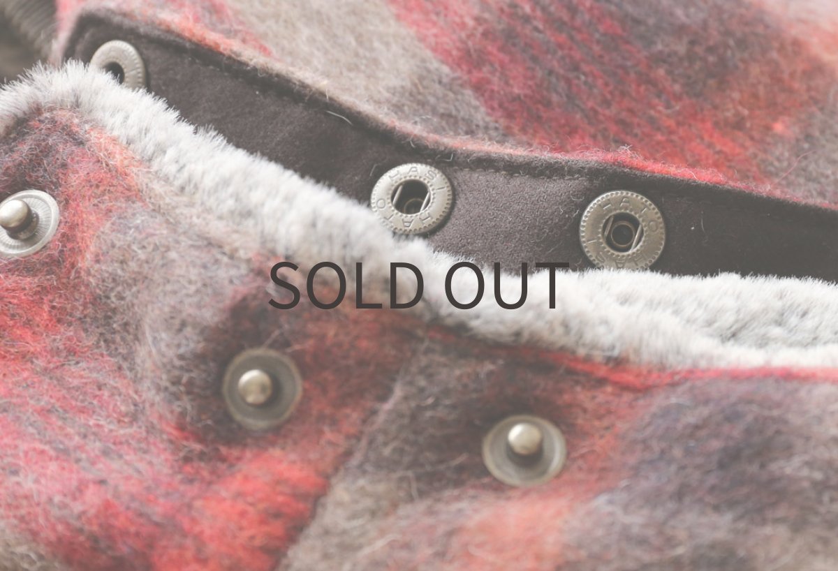 画像13: ウールシャギーチェック【背開き】【通常丈】 (13)