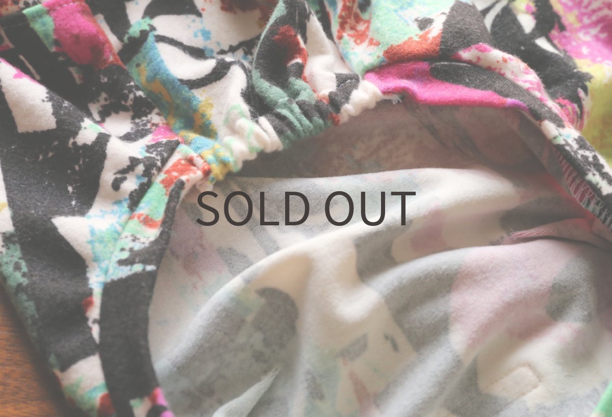 画像7: グラフィティ（アクアミント×ピンク）〜サイズ限定、ネックショート丈、ノースリーブまで (7)