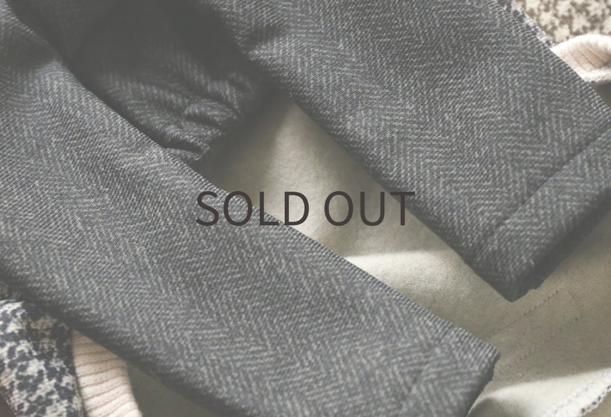 画像9: ヘリンボーンと千鳥格子（チャコール）〜サイズ限定 (9)