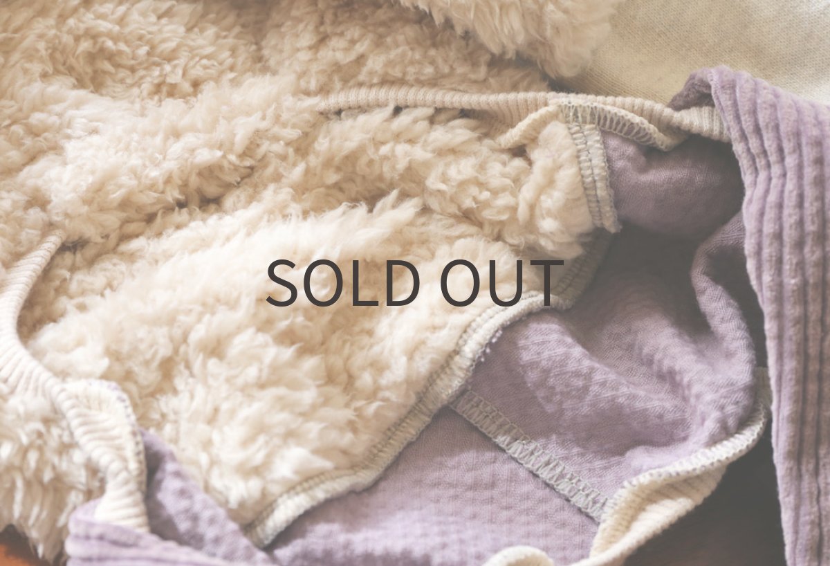 画像7: プードルボア+太畝コーデュロイ（スモーキーパープル）〜サイズ限定 (7)