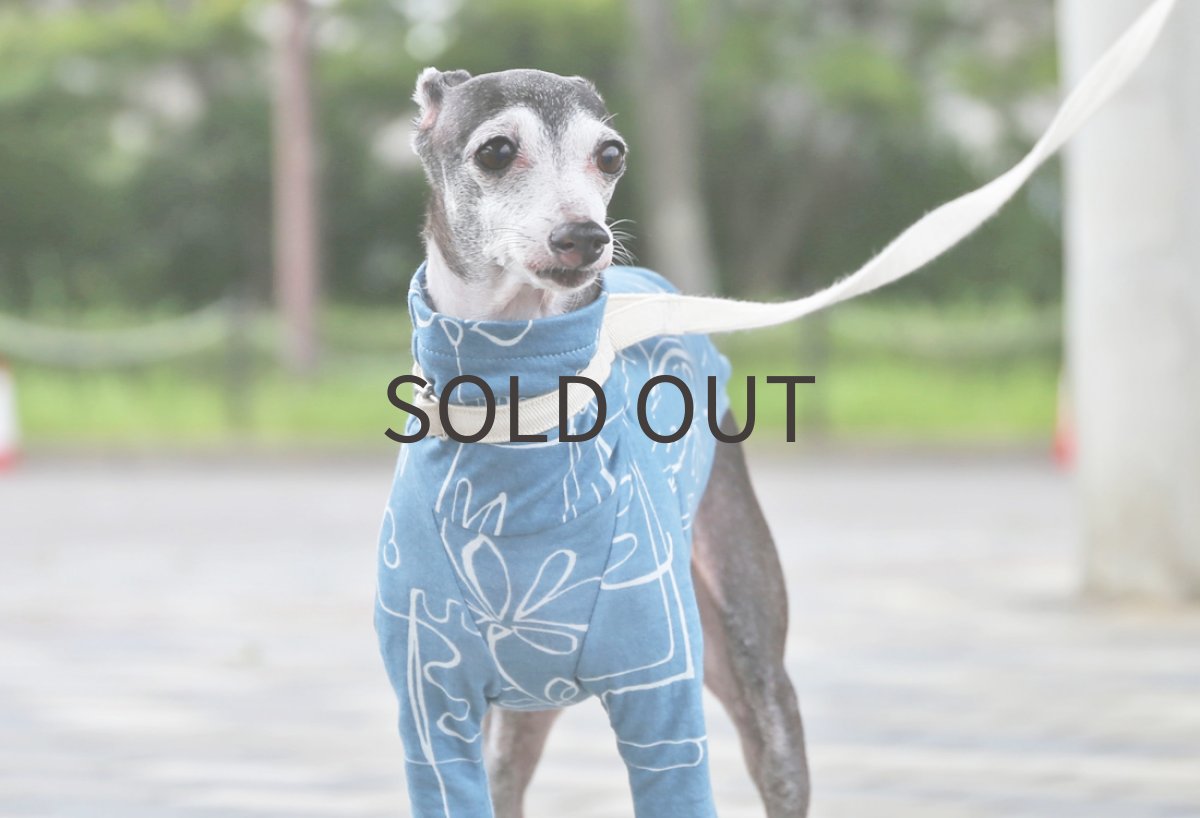 画像2: やわふにゃ接結ニット（スモークブルー）〜サイズ限定 (2)