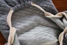 画像10: 【完成品】オーガニックコットンのキルトニット（ダブグレー） (10)