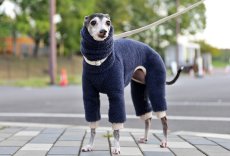 画像1: 【完成品】フワボア（ネイビー） (1)