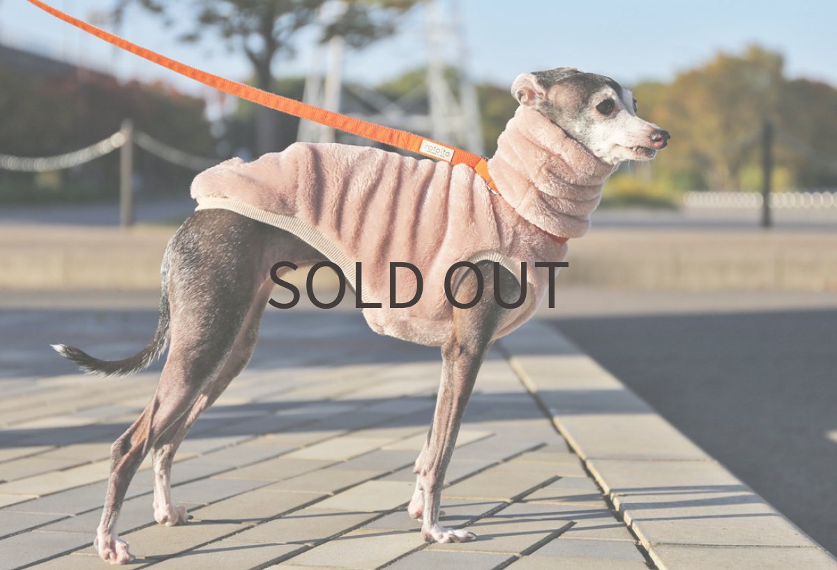 画像4: ふわふわボリュームの両面ファーフリース（ライラックミスト） (4)