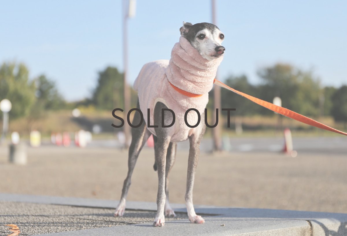 画像2: ふわふわボリュームの両面ファーフリース（ライラックミスト） (2)