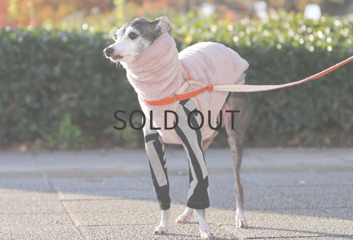 画像3: ふわふわボリュームの両面ファーフリース（ライラックミスト） (3)