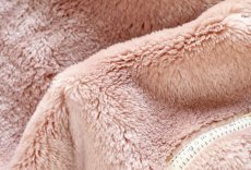 画像8: ふわふわボリュームの両面ファーフリース（ライラックミスト） (8)